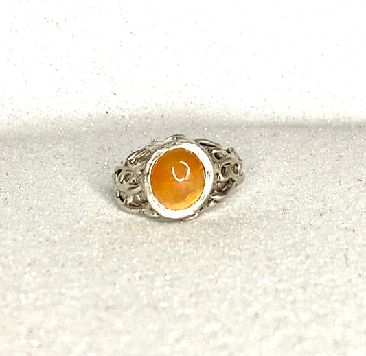 Fire Opal Ring