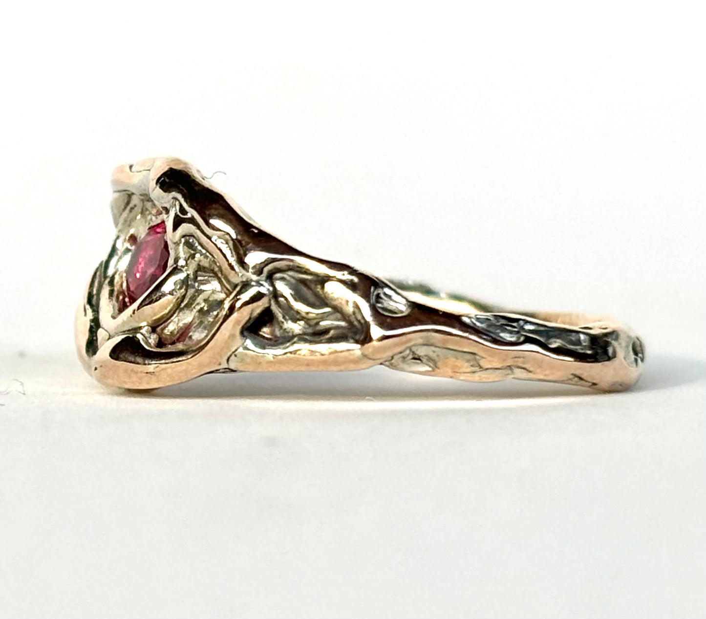 Devotion Ruby 9ct Gold Ring