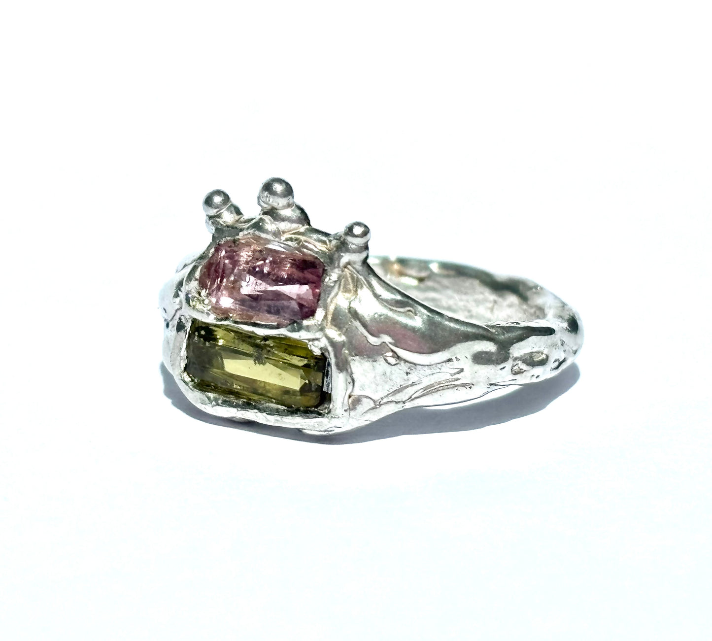 Princess and Frog Tourmaline Ring