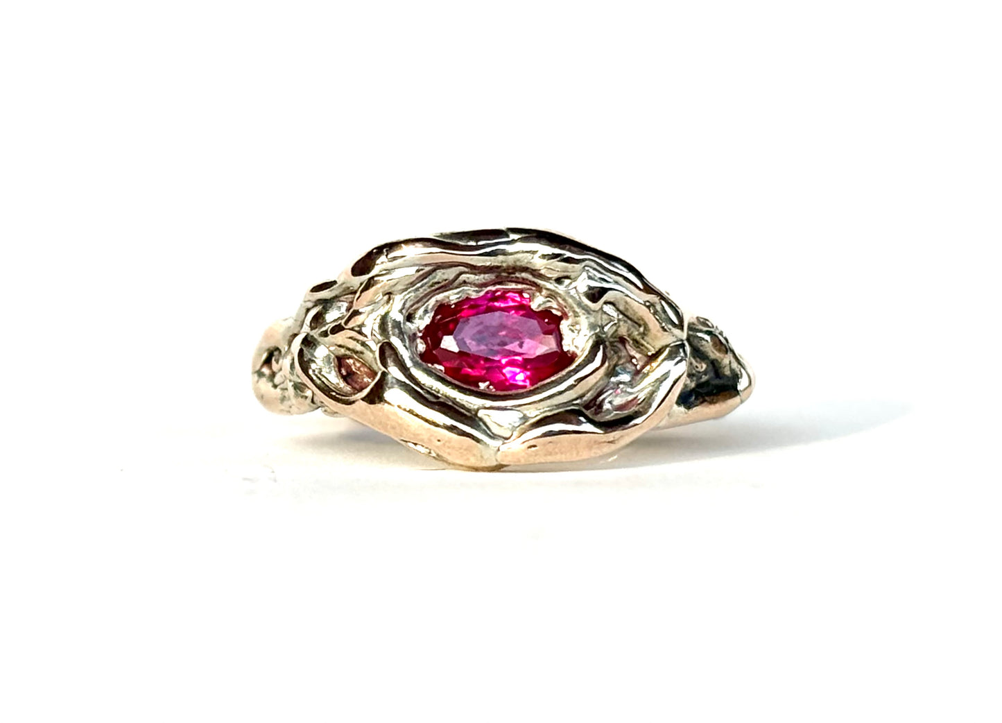 Devotion Ruby 9ct Gold Ring