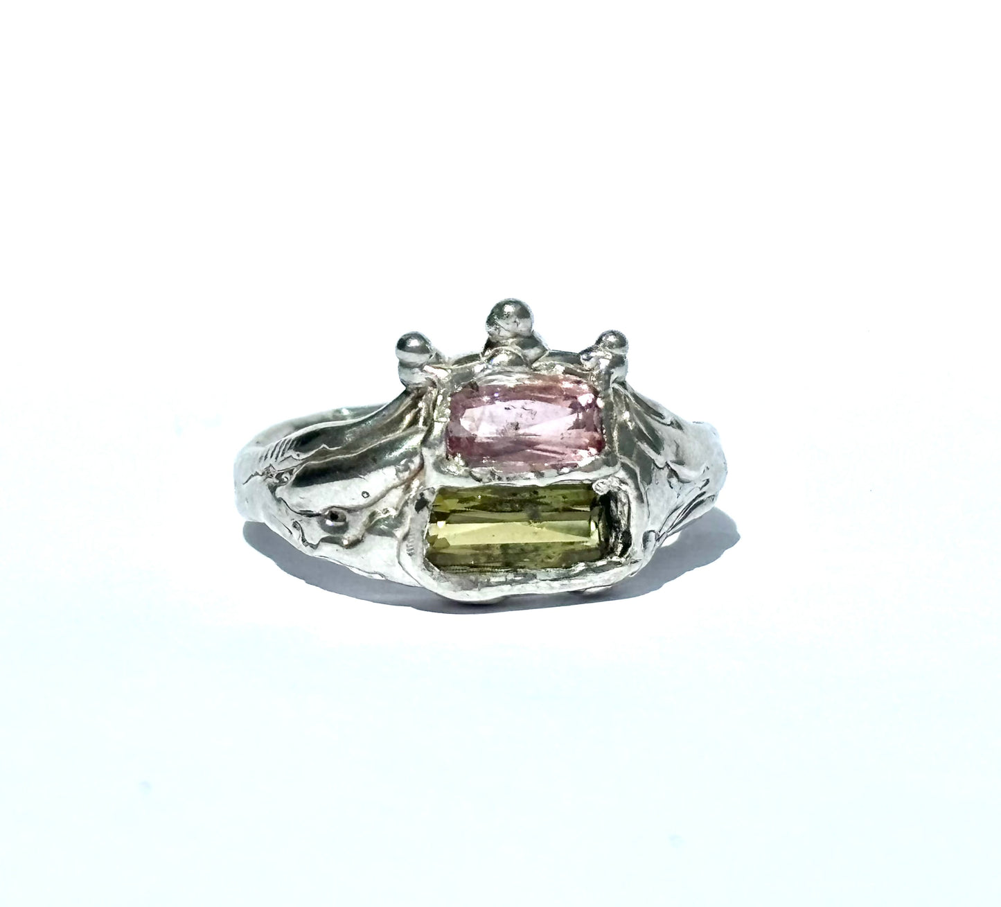 Princess and Frog Tourmaline Ring