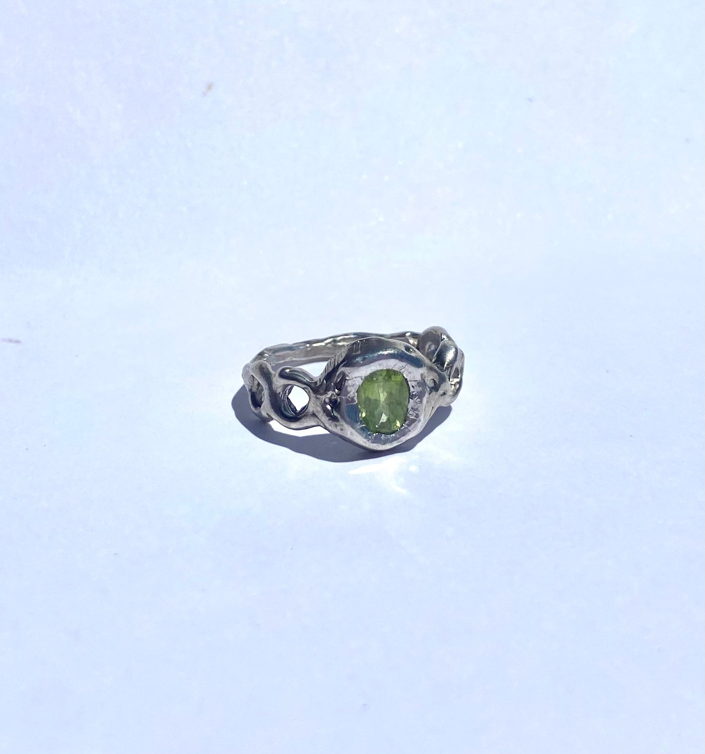 Peridot dream in Silver