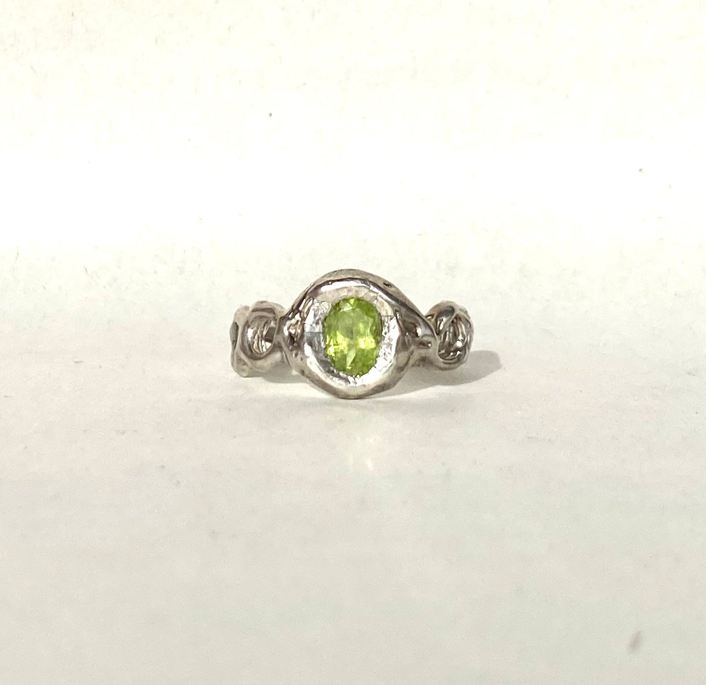 Peridot dream in Silver