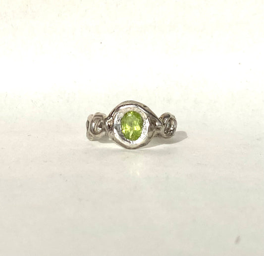 Peridot dream in Silver