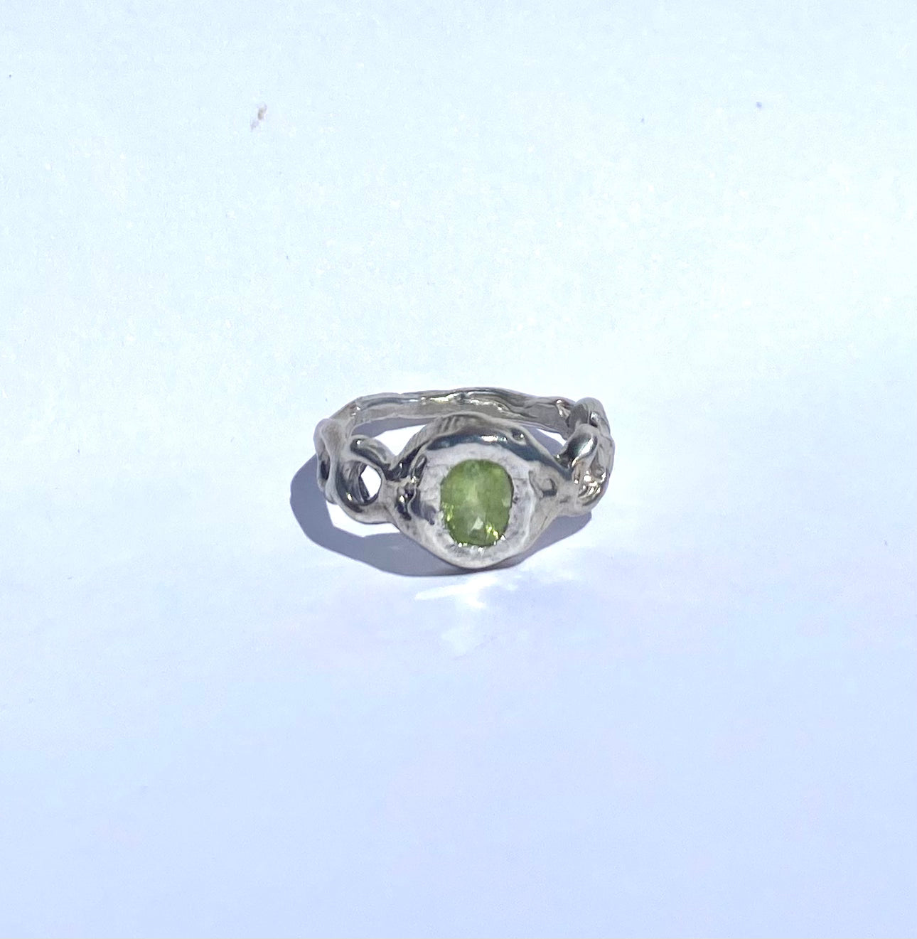 Peridot dream in Silver