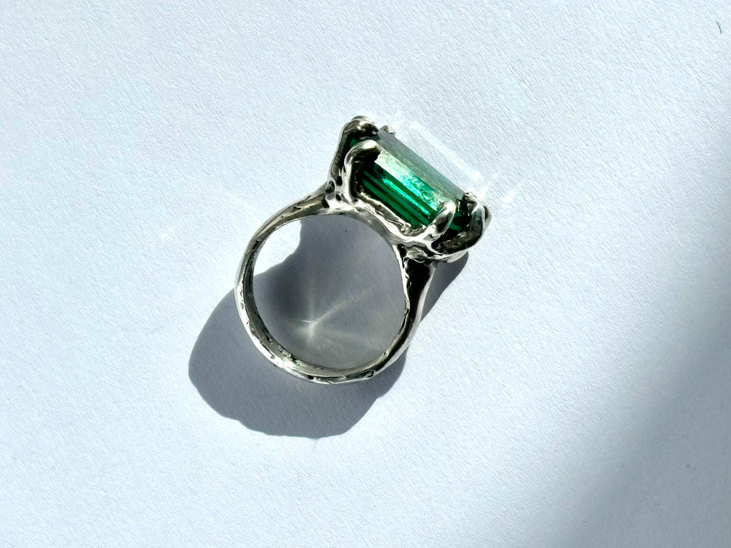 Green Claw Ring