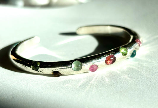 Pastel Tourmaline Cuff
