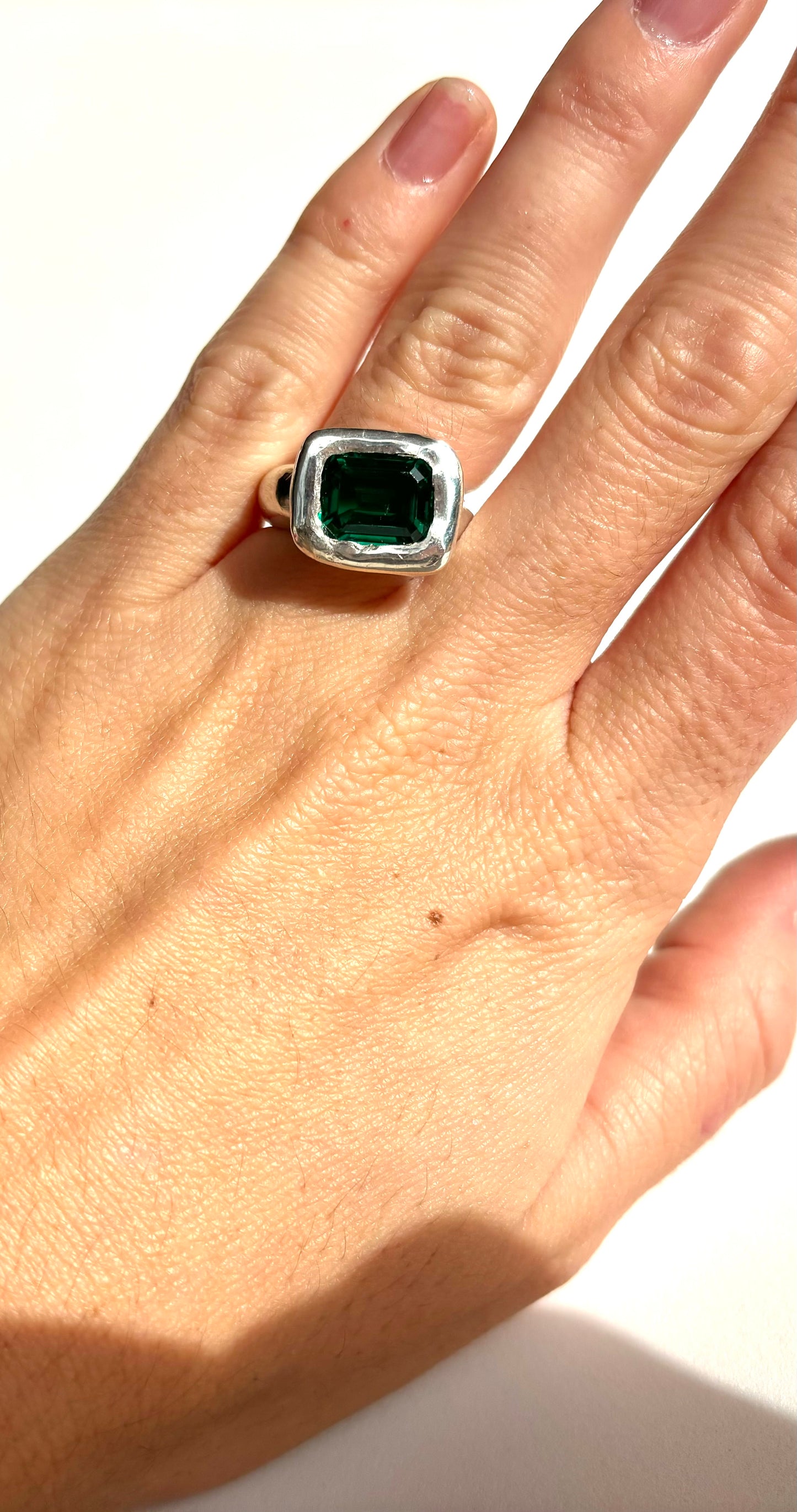 Green Window Ring